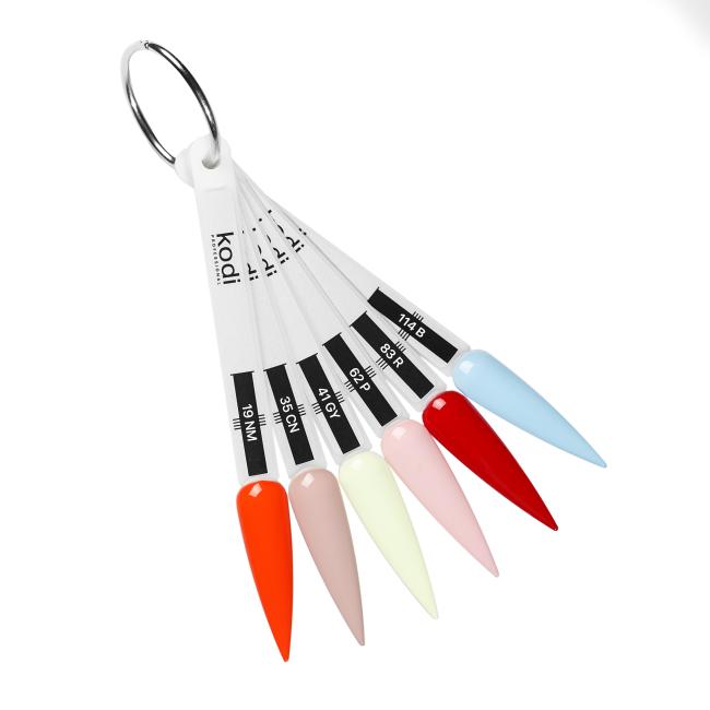 Palette of Gel Polishes Soft Energy (6 tips)